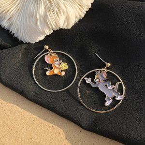 🍏50% OFF/3+...Tom and Jerry Dangle Earrings